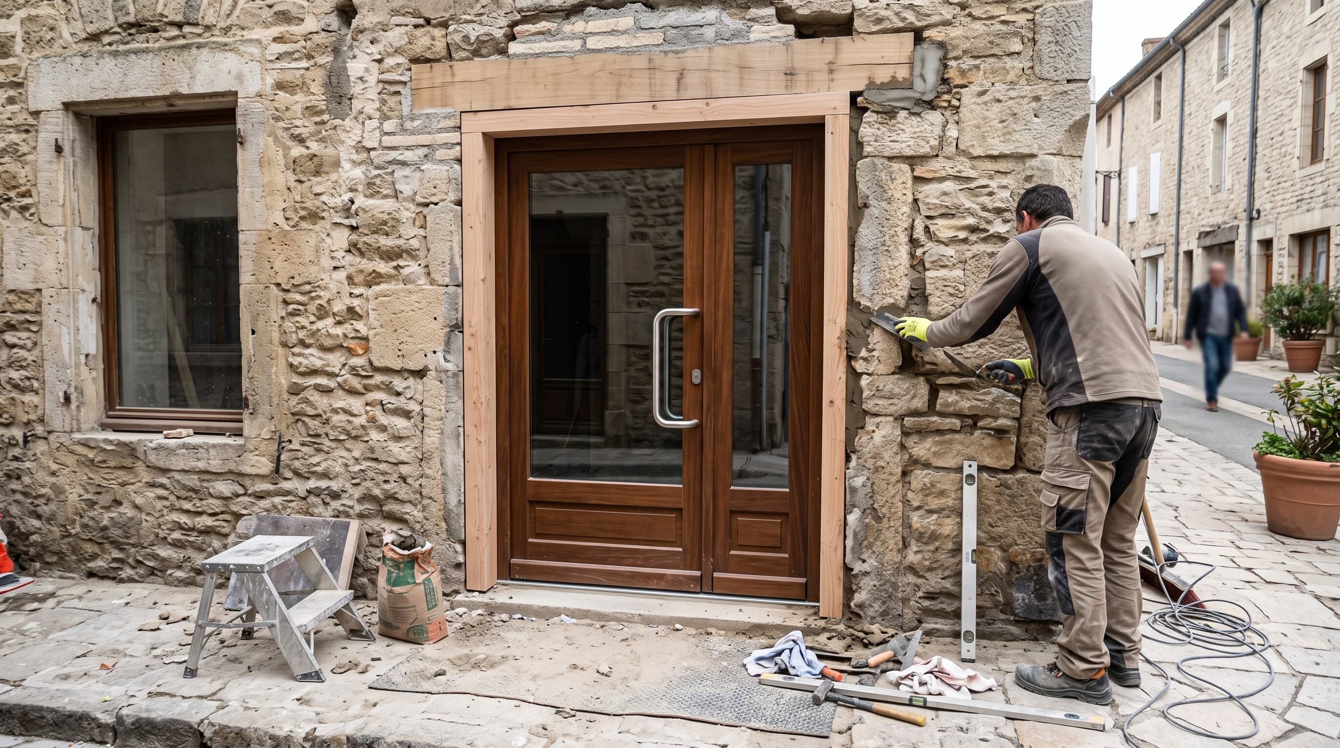 Accessibilité PMR à Nantes, le cas des commerces en immeuble ancien
