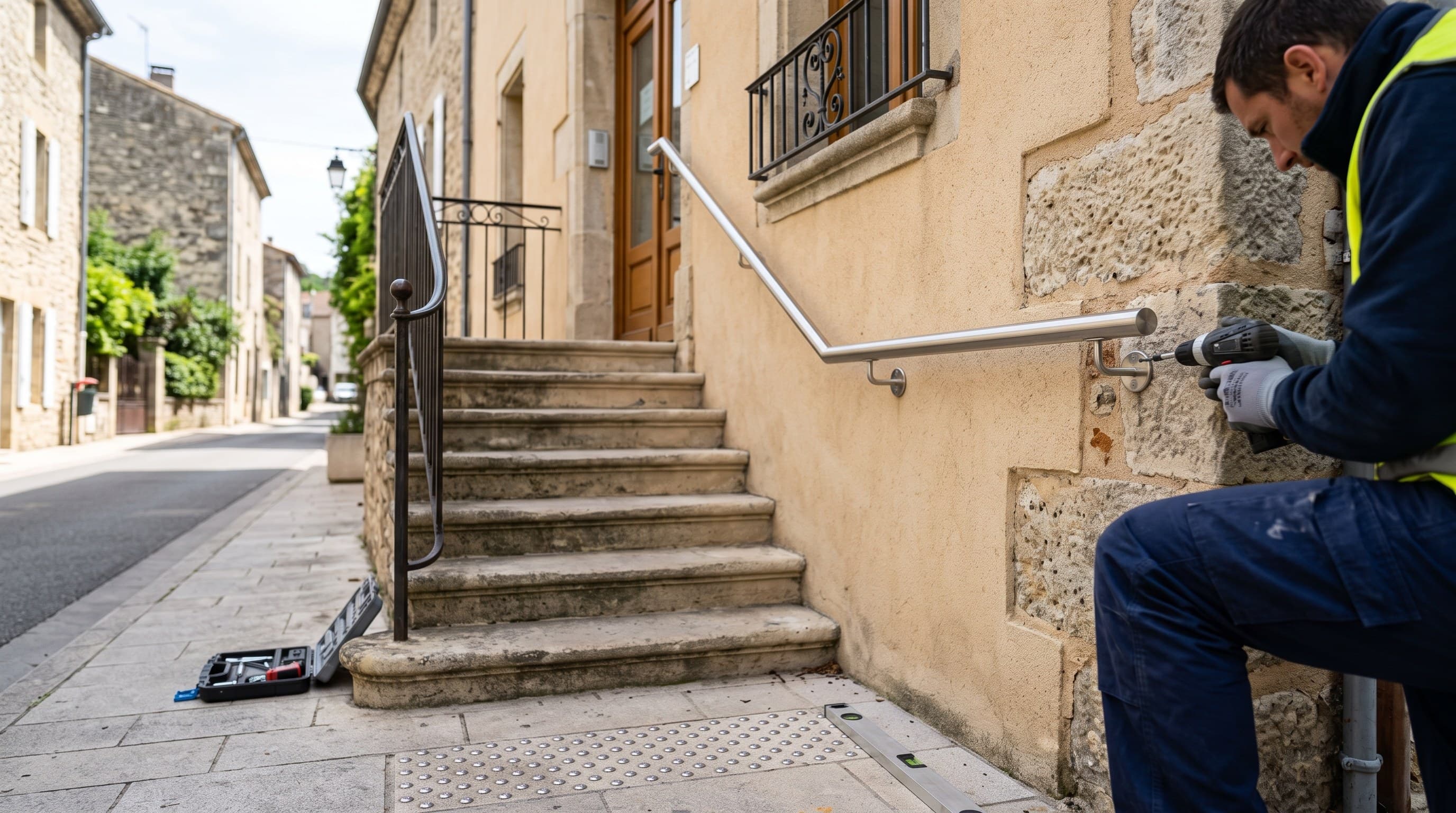 Escalier de commerce et accessibilité PMR, quelles solutions ?