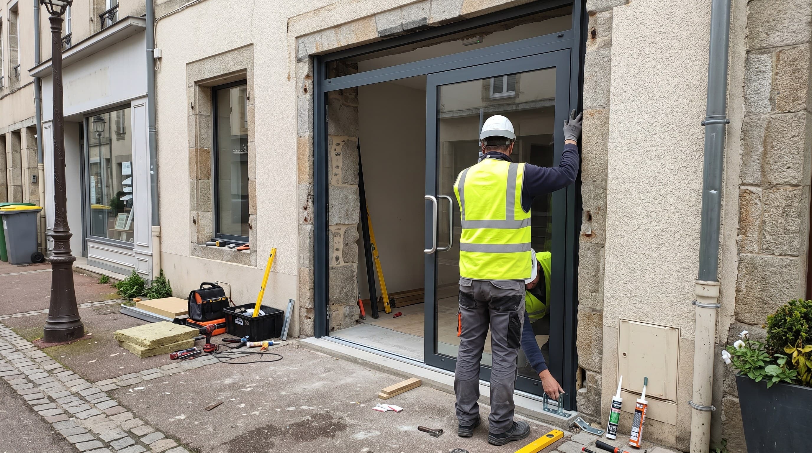 Porte coulissante ou porte battante pour l'accessibilité PMR ?